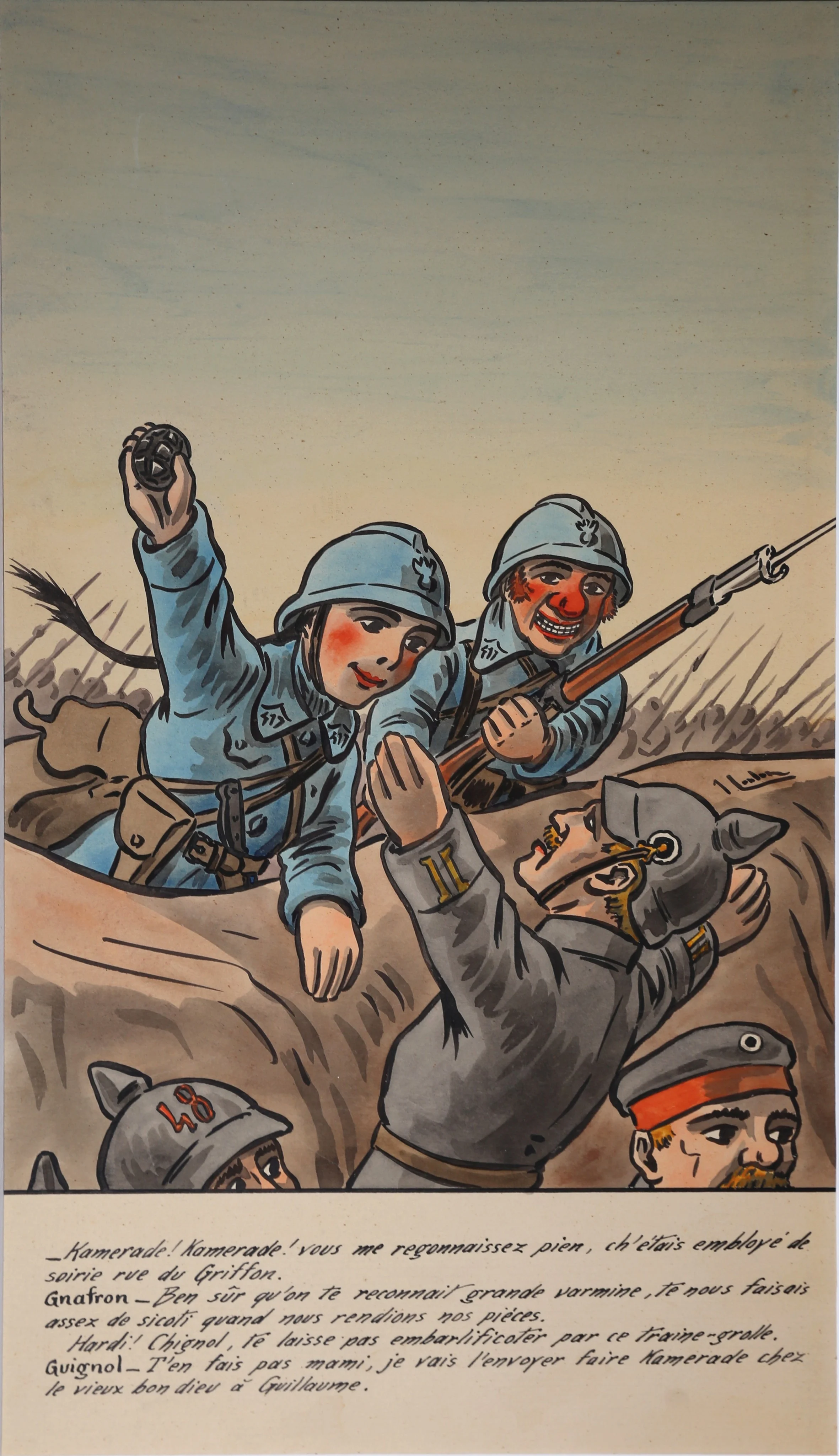60 d guignol et la guerre 