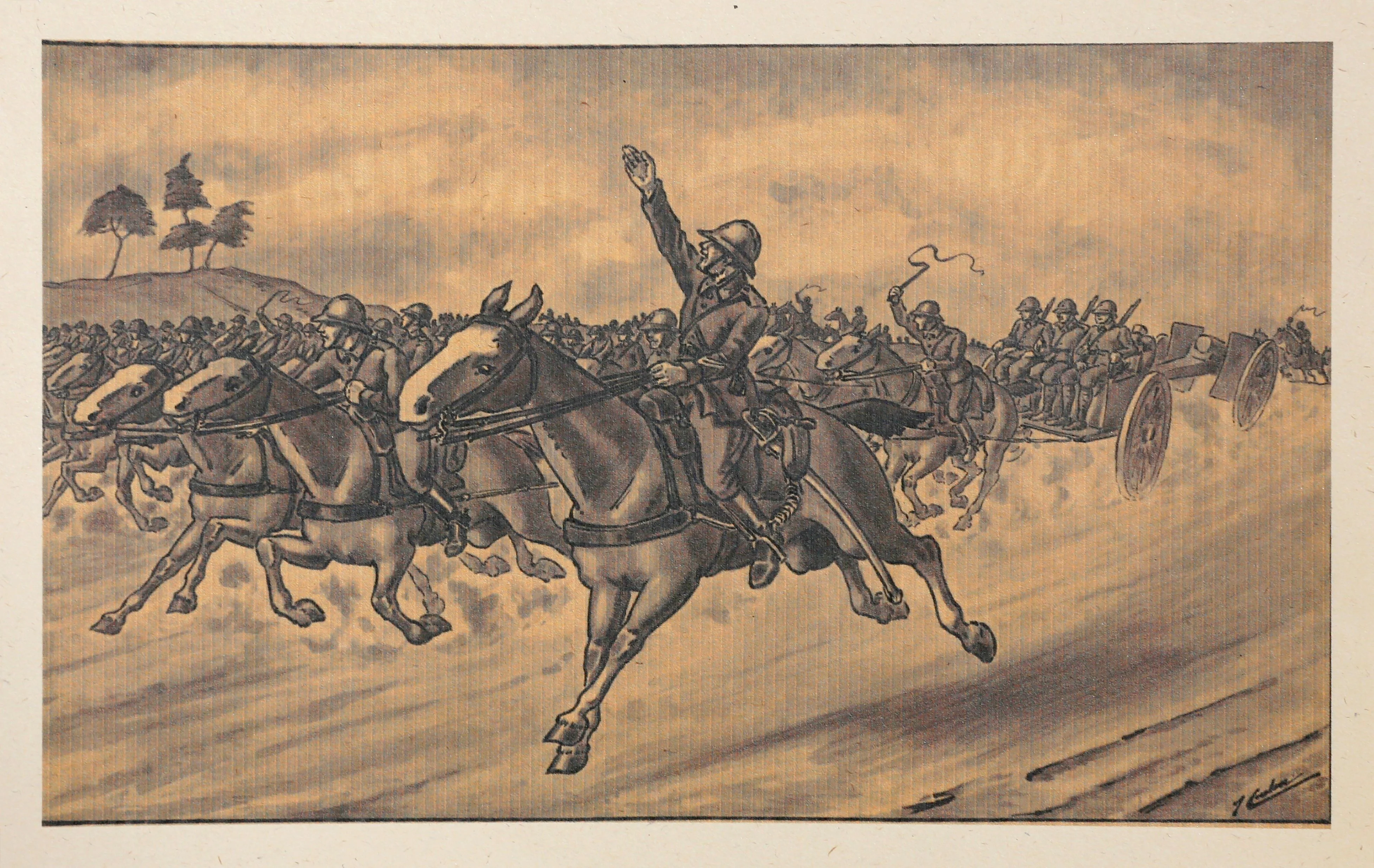 66 c charge de la cavalerie 