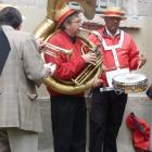 deux musiciens de la barquette de Givors