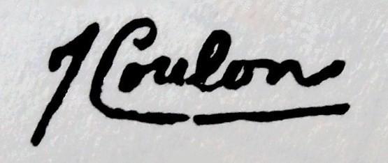 Signature jean coulon
